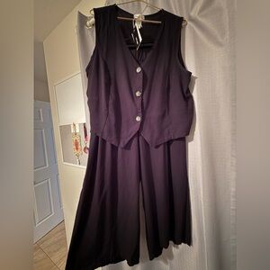 Sophisticated Black 2 piece set